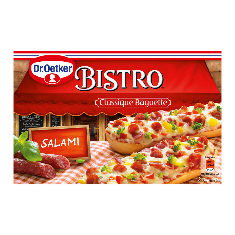 Dr Oetker Bistro Baguette Salami Gr