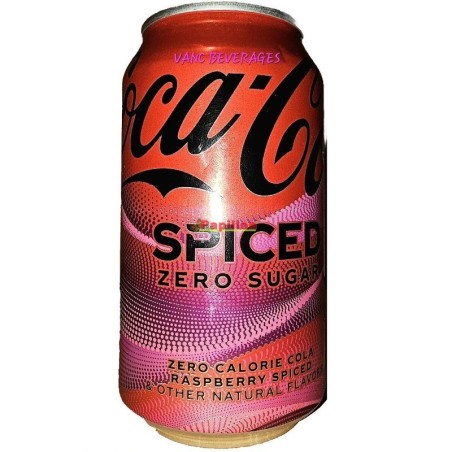 Coca Cola Spiced Raspberry Zero 35.5 CL