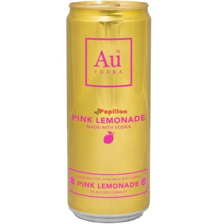 AU Vodka Pink Lemonade 5% 33 CL