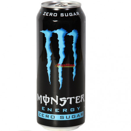 Monster Energy Absolutely Zero (blauw) 50 CL
