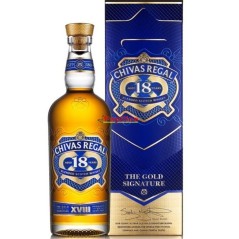 Chivas Regal Gold Signature 18 Y.O. Blended Scotch Whisky Gift 40% 70 CL