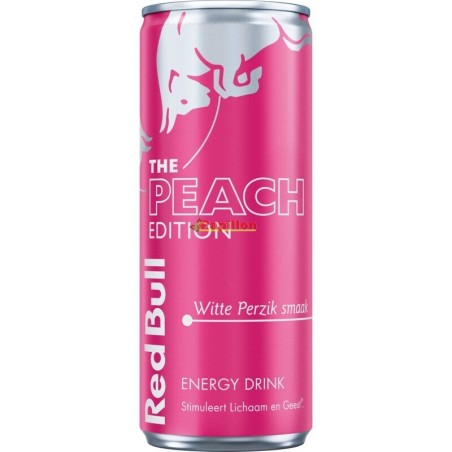 Red Bull Energy Drink Peach Edition Witte Perzik 25 CL