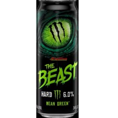 Monster The Beast Hard Mean Green 6% 35.5 CL