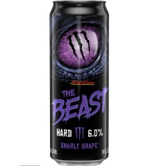 Monster The Beast Hard Gnarly Grape 6% 35.5 CL