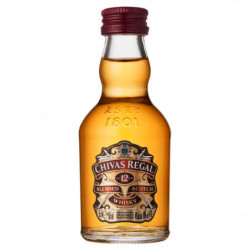 Chivas Regal 12 Y.O. Blended Scotch Whisky 40% 5 CL