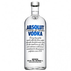 Absolut Vodka 40% 1 L