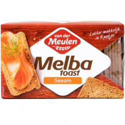 Van der Meulen Melba Toast Sesam 120 GR