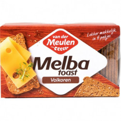 Van der Meulen Melba Toast Volkoren 100 GR