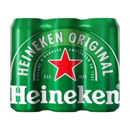 Heineken Blik 5% 6 x 50 CL