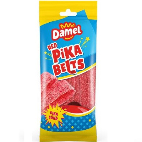 Damel Pika Belts Red Sour 100 GR