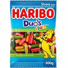 Haribo Duo's Fruity 200 GR
