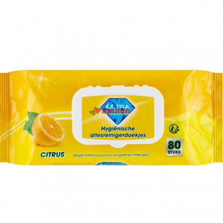 Ultra Clean Touch Allesreinigerdoekjes Citrus 80 ST
