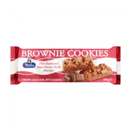 Merba Brownie Cookies 200 GR