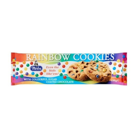 Merba Rainbow Cookies 150 GR