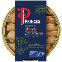 Princes Gerookte Sardines In Olijfolie 120 GR