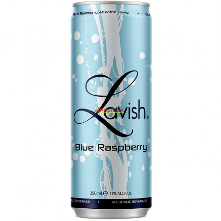 Lavish Blue Raspberry Met Absint 11% 25 CL
