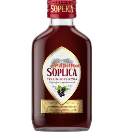 Soplica Vodka Czarna Porzeczka (Zwarte Bessen) Likeur 30% 10 CL
