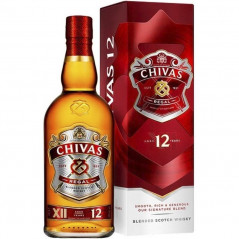 Chivas Regal 12 Y.O. Blended Scotch Whisky Gift 40% 1 L