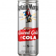 Captain Morgan Spiced Gold & Cola 5% 25 CL