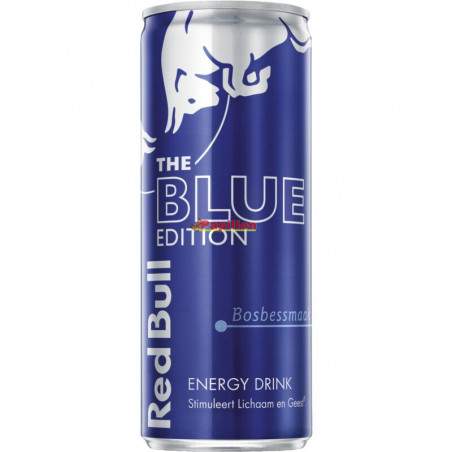 Red Bull Energy Drink Blue Edition Bosbessen 25 CL