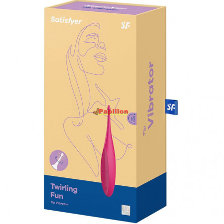 Satisfyer Twirling Fun Tip Vibrator Pink